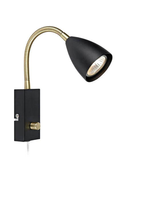 Ciro Vegglampe Sort