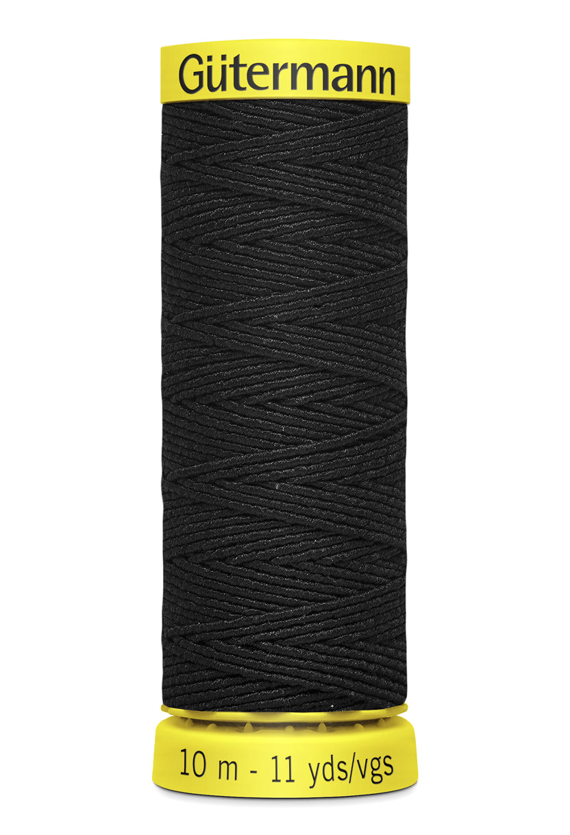 Elastisk tråd sort