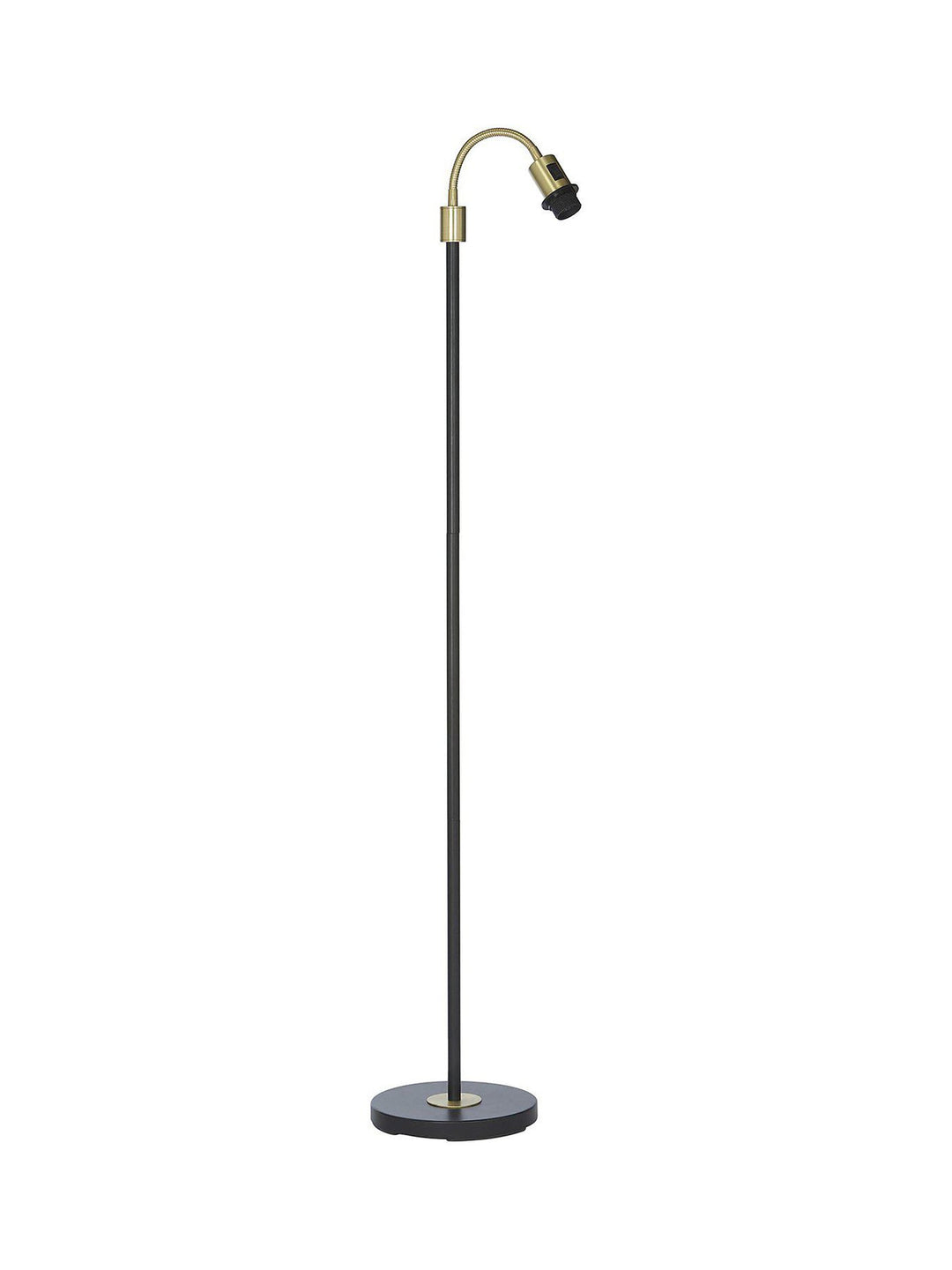Amy Gulvlampe 150cm Svart/Messing