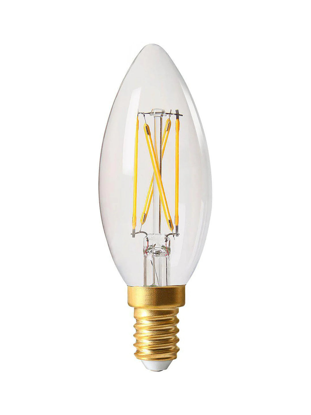 E14 3-step mignon, klart glass