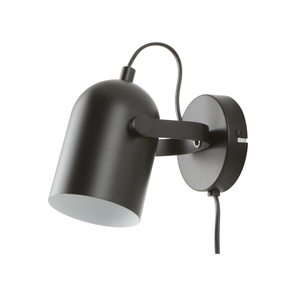 Dallas Vegglampe Svart