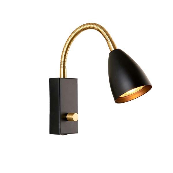 Elias vegglampe m/dimmer