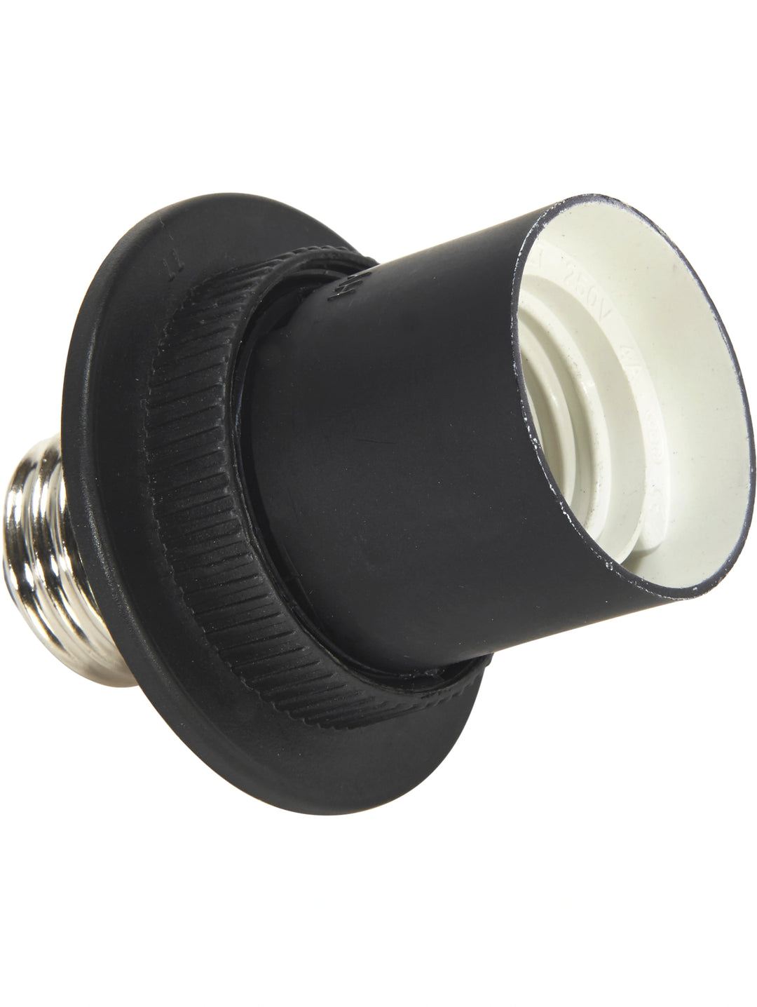 Adapter m/skjermring. E27 til E27