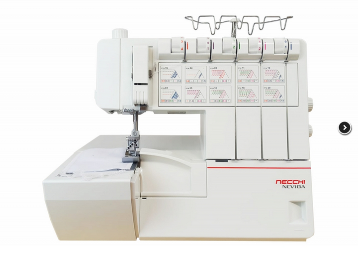 Necchi kombinert overlock/coverstitch NCV10A -Bestillingsvare