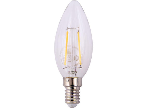 E14 mignon klar, 3w (25w)