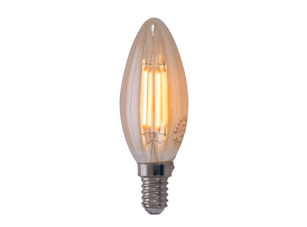 E14 mignon amber, dimbar 5w (35w)