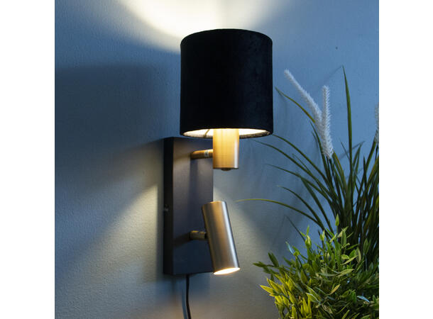 Florida vegglampe m/skjerm
