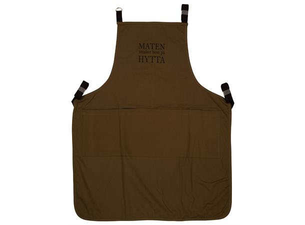 Forkle grønn, maten smaker best på hytta