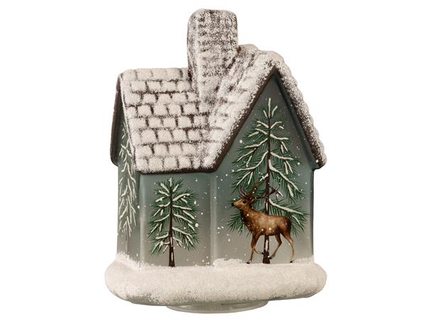 Lyshus skogshytta, ledlys