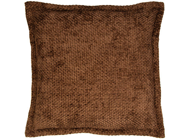 Putetrekk vevd cord brun