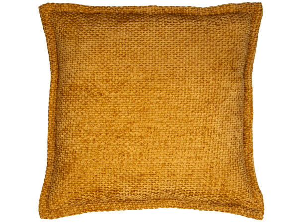 Putetrekk vevd cord oker