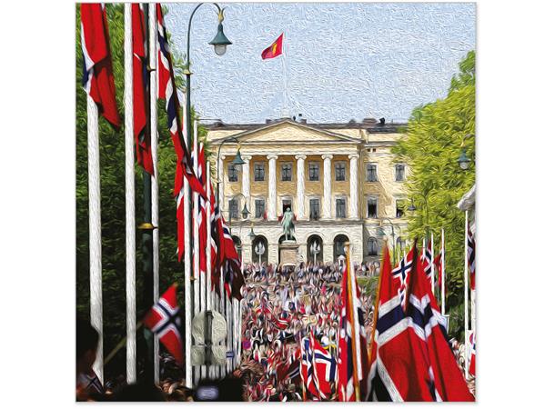 Servietter, Slottet 17.mai