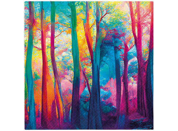 Serviett Colorful Magic Forest