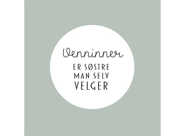 Servietter, Venninner er søstre