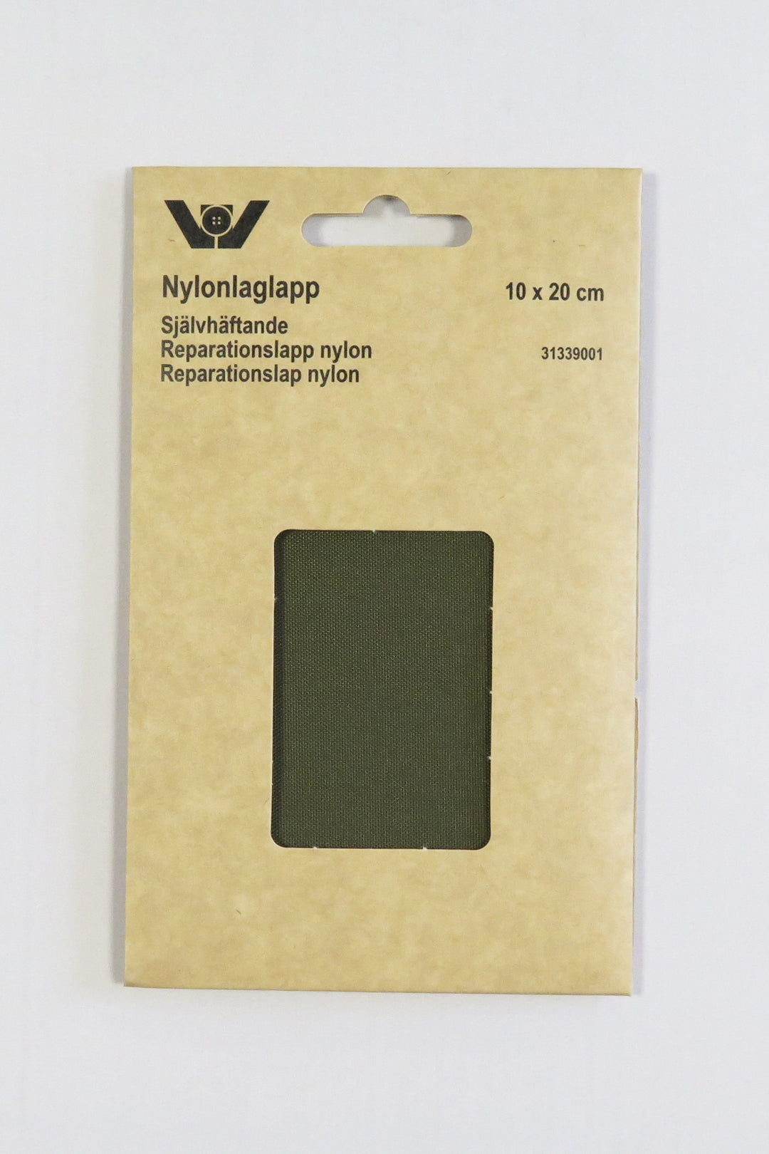 Reparasjonslapp khaki, selvklebende