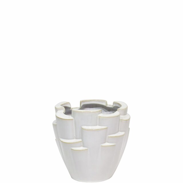 Lena potte/vase hvit