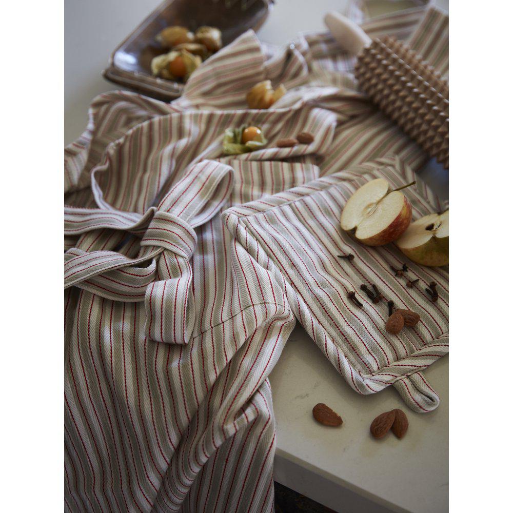 Robin gryteklut beige/rød