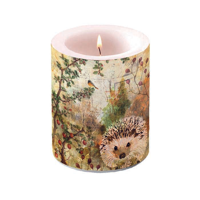 Kubbelys m/motiv, autumn hedgehog