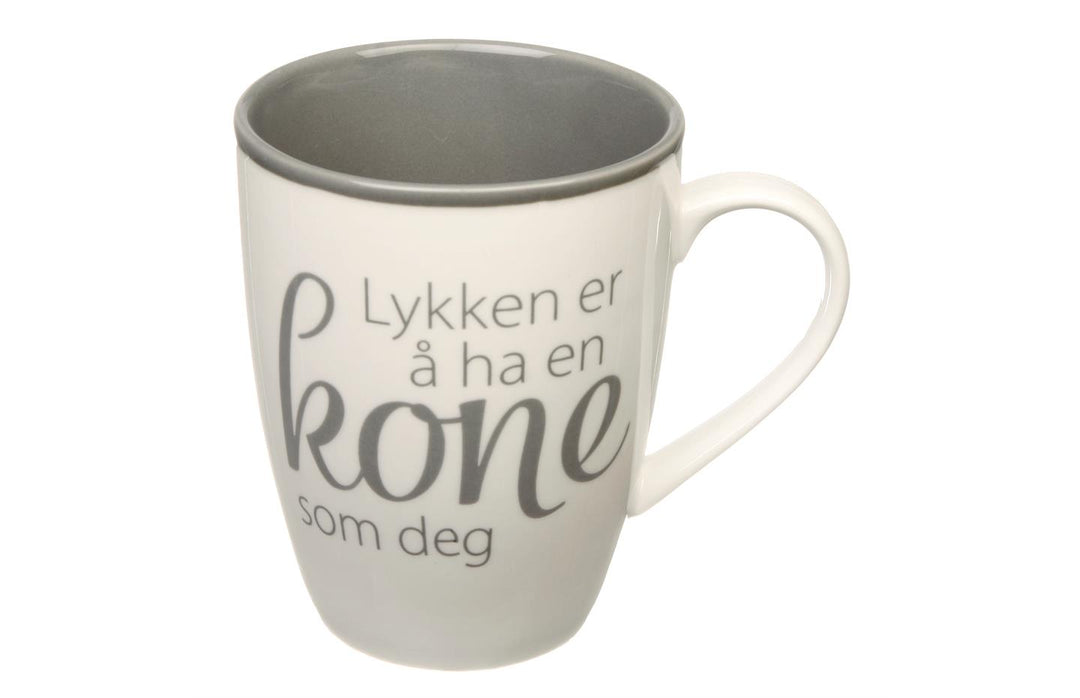 Krus, lykken er... kone