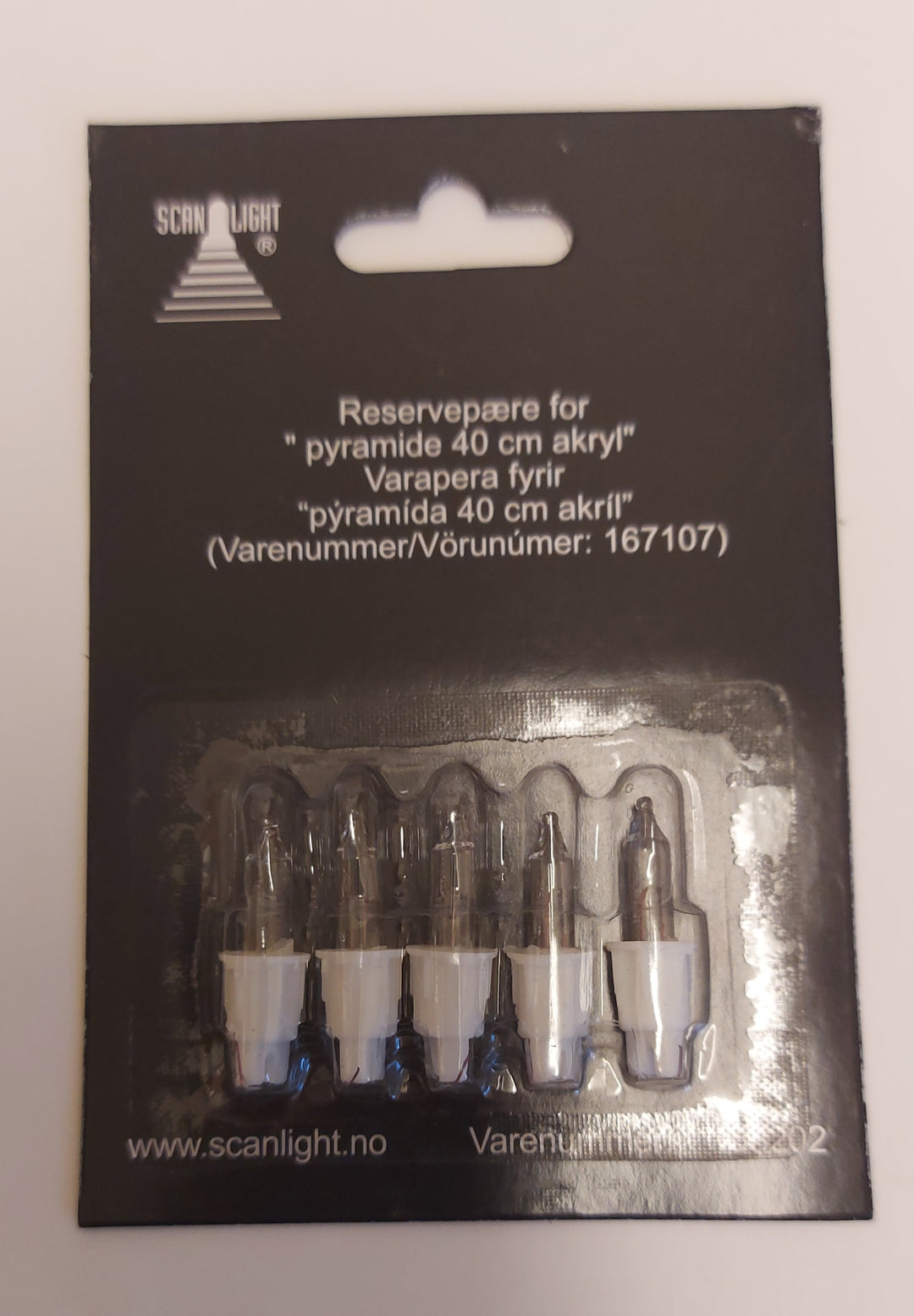 Push in reservepære 20v 0,84w