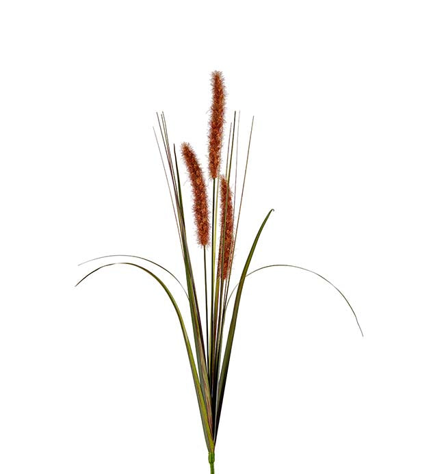 Gress, rød 80cm