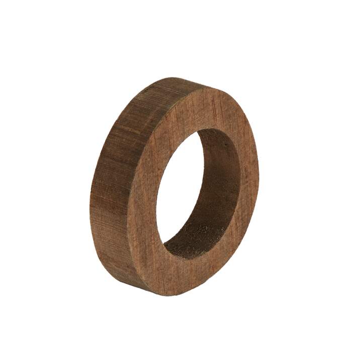 Serviettring, rund i tre. 4pk