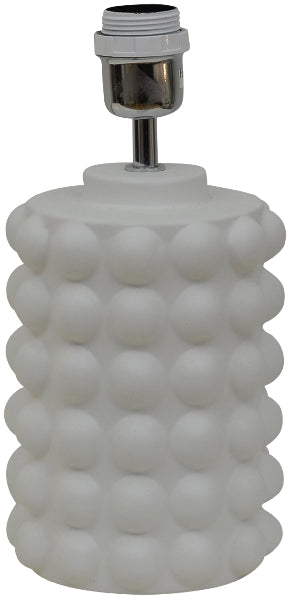 Bubbels lampefot hvit