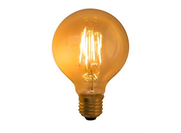 Dekorpære amber, 4w dimbar