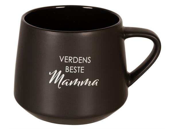 Krus svart verdens beste mamma