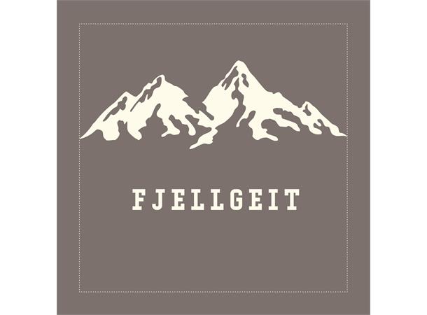 Servietter, fjellgeit