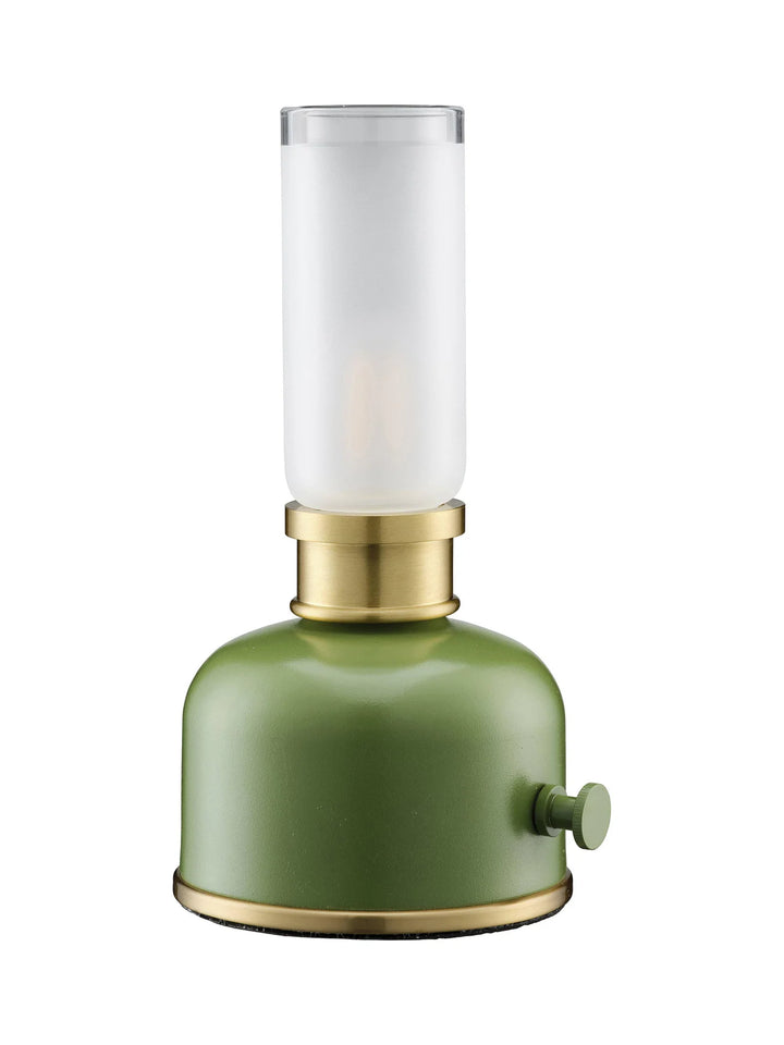 Bordlampe Frida, oppladbar, Grønn