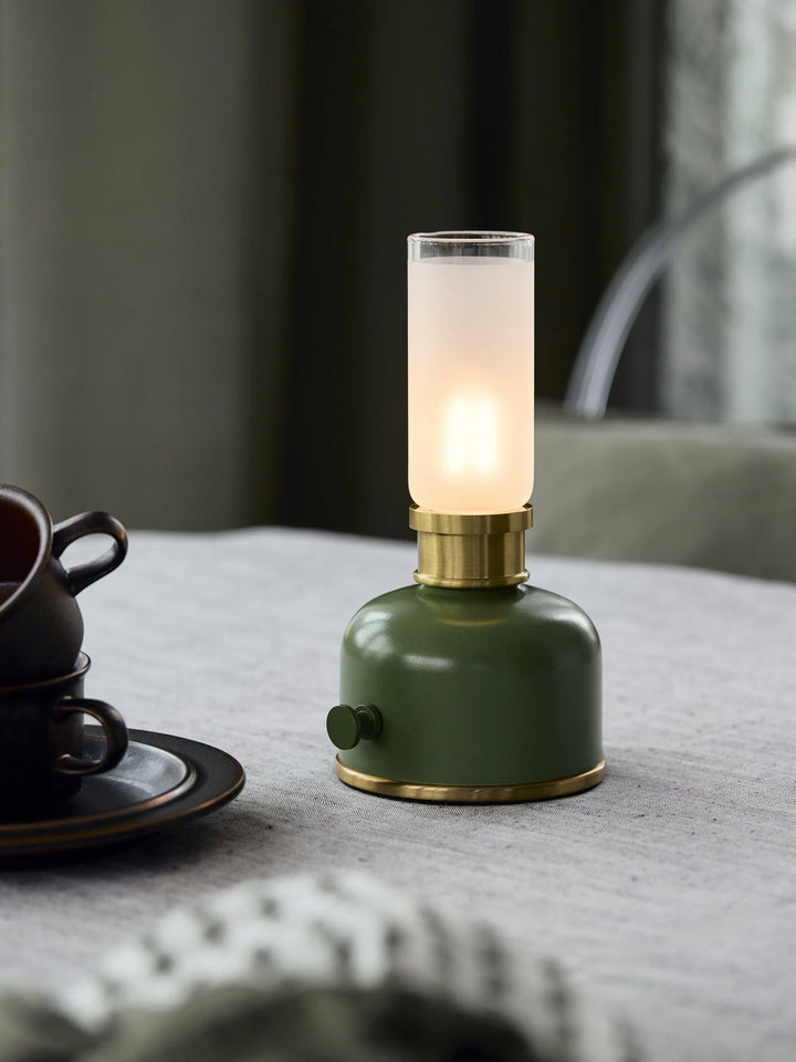 Bordlampe Frida, oppladbar, Grønn