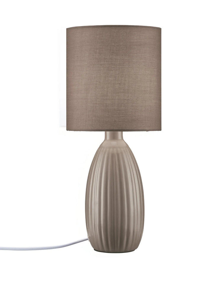 Bordlampe Uno, Nougat m/skjerm