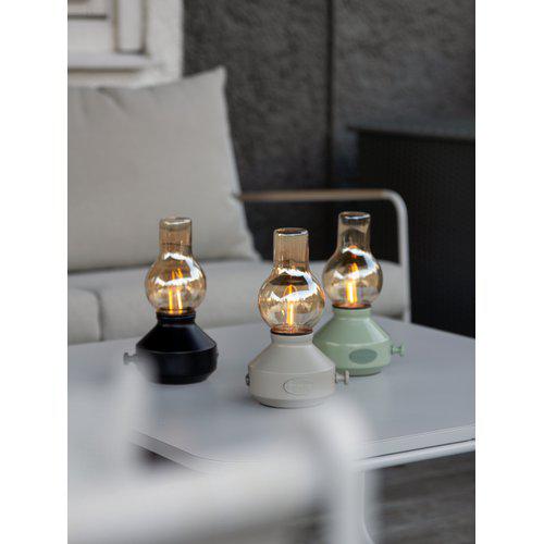 Glimt oppladbar bordlampe, sand