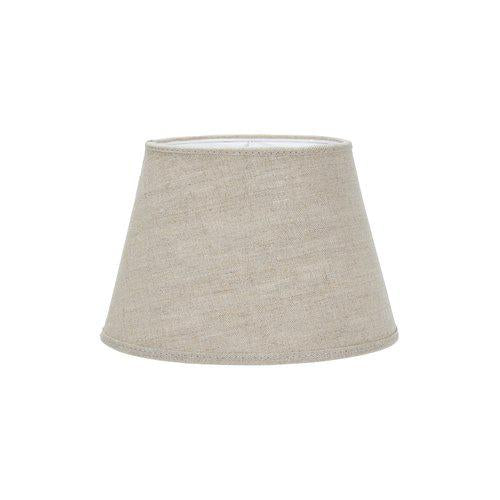 Oval lampeskjerm natur 15cm