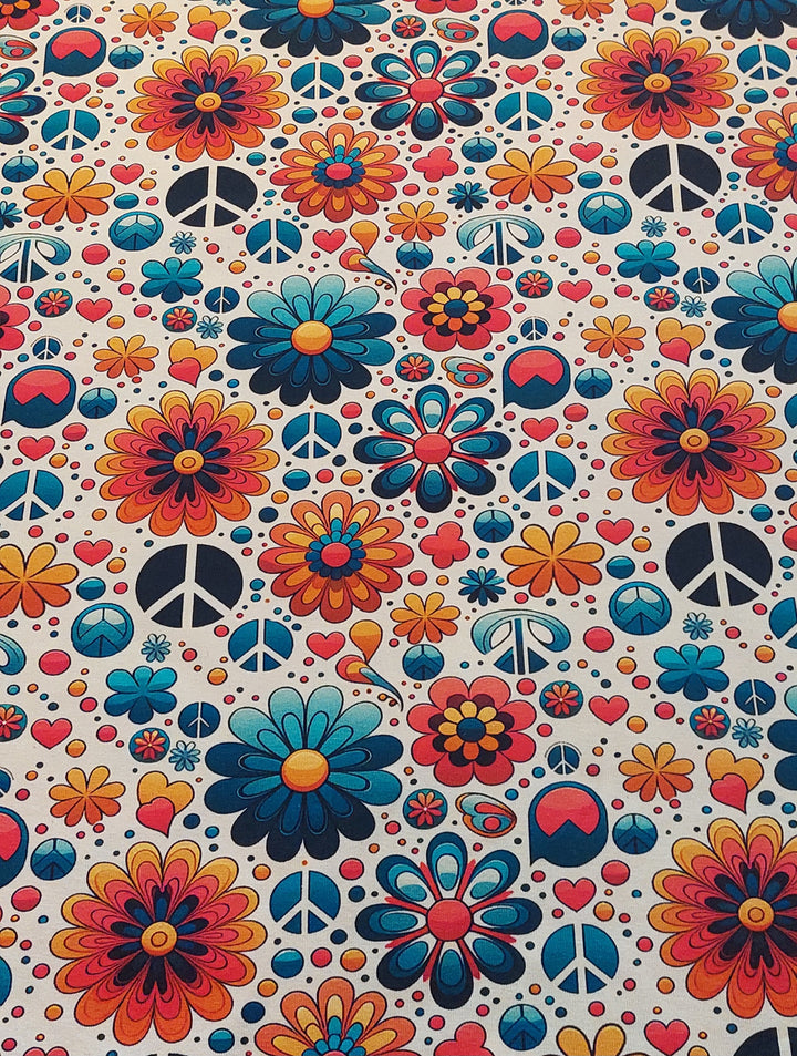 Jersey - Blomster peace