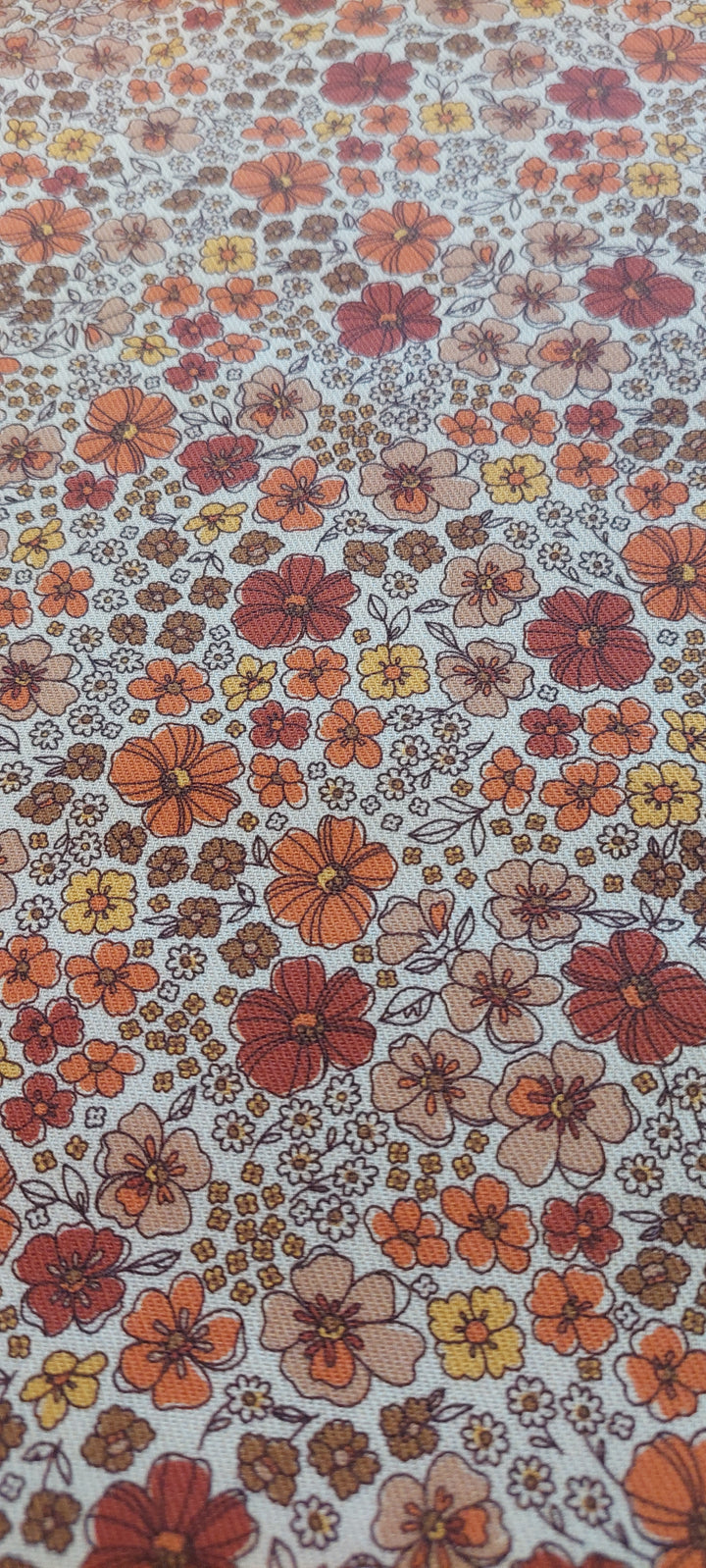 Liberty blomster Brun