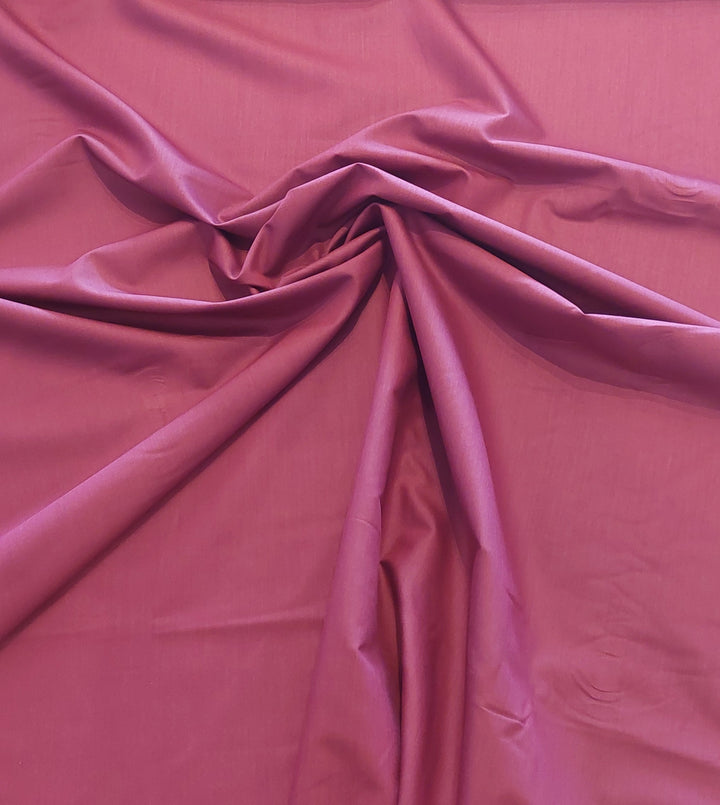 Poplin- Farge 34 vinrød