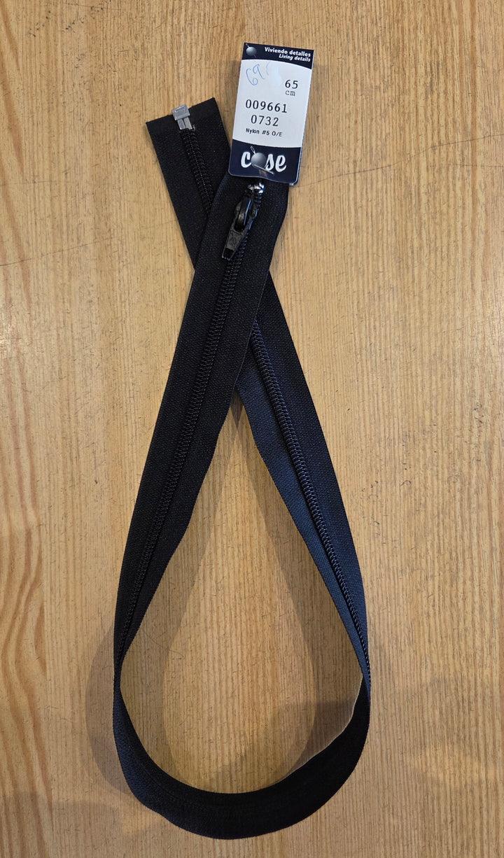 Delbar glidelås 65cm