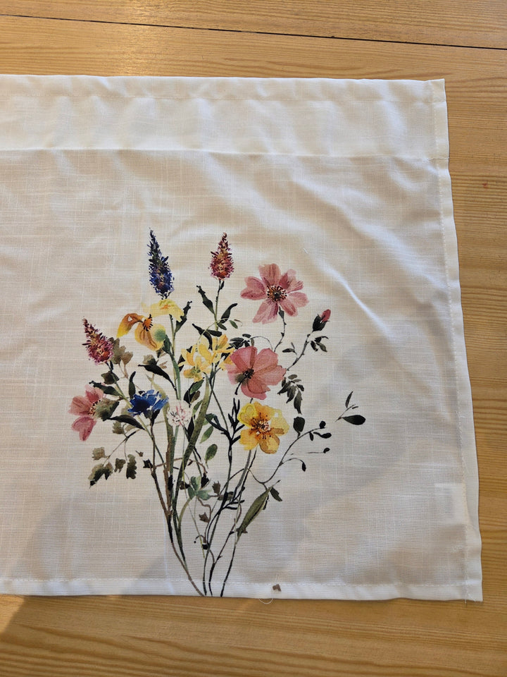 Gardinkappe Blomstereng, 45cm