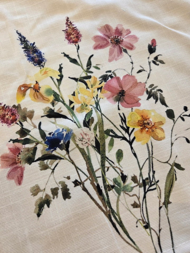 Gardinkappe Blomstereng, 45cm