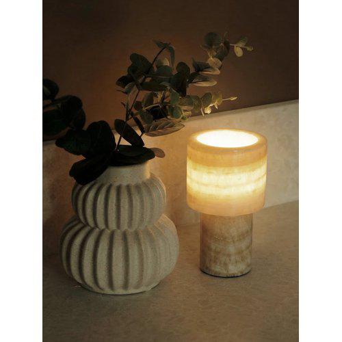 Lucie marmor oppladbar lampe