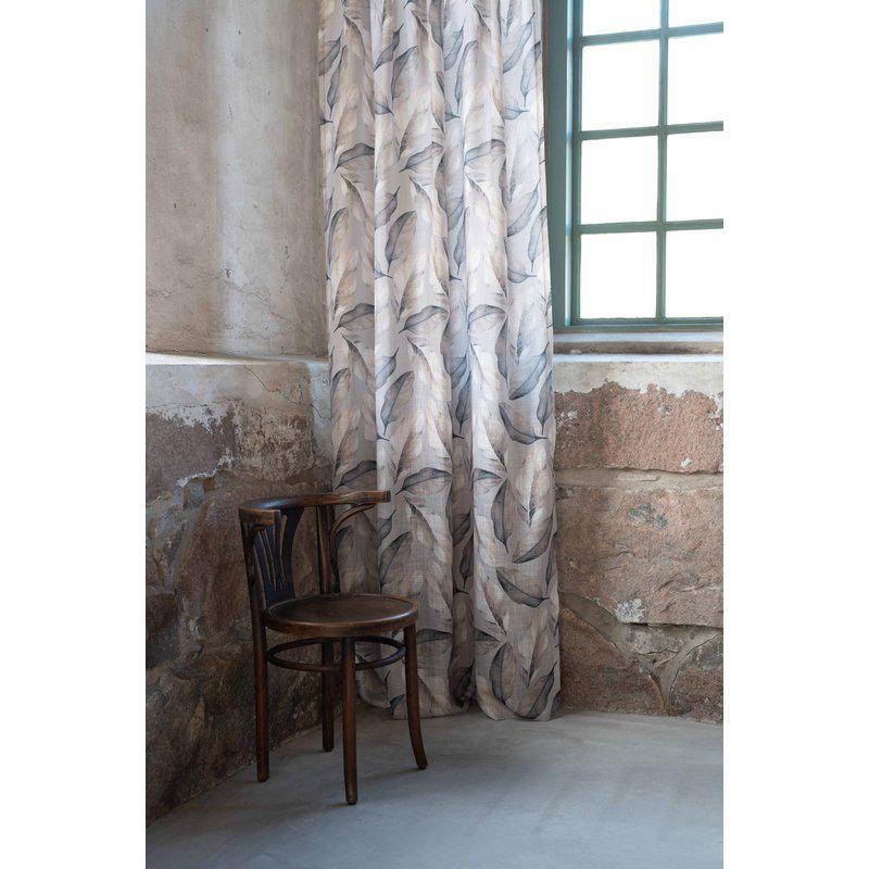 Ponza gardinhøyde offwhite, 250cm