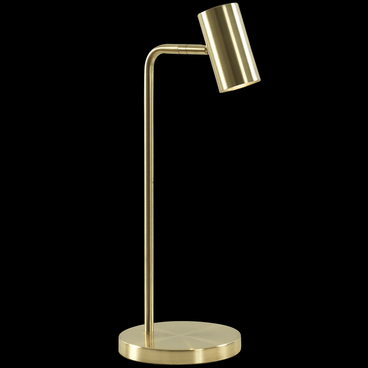 Bordlampe Stockholm, Matt messing