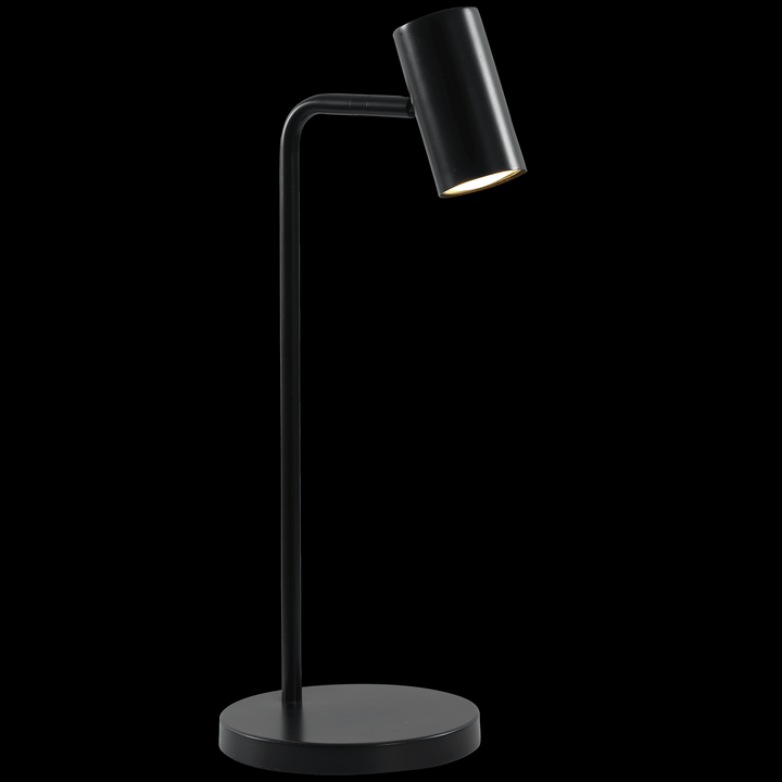 Bordlampe Stockholm, Matt svart