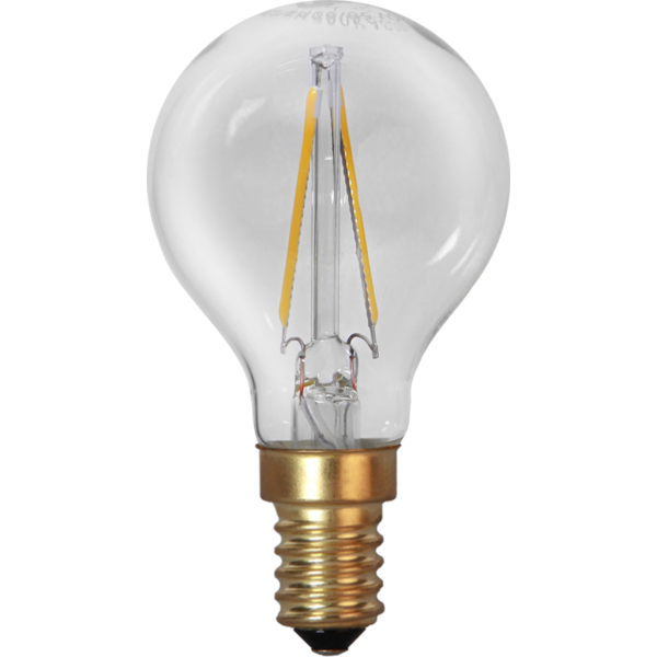 Lyspære E14, Clear, Soft Glow