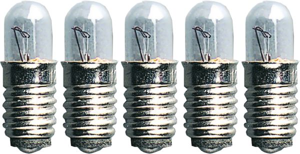 Reservepære E5 0,8w, 5pk