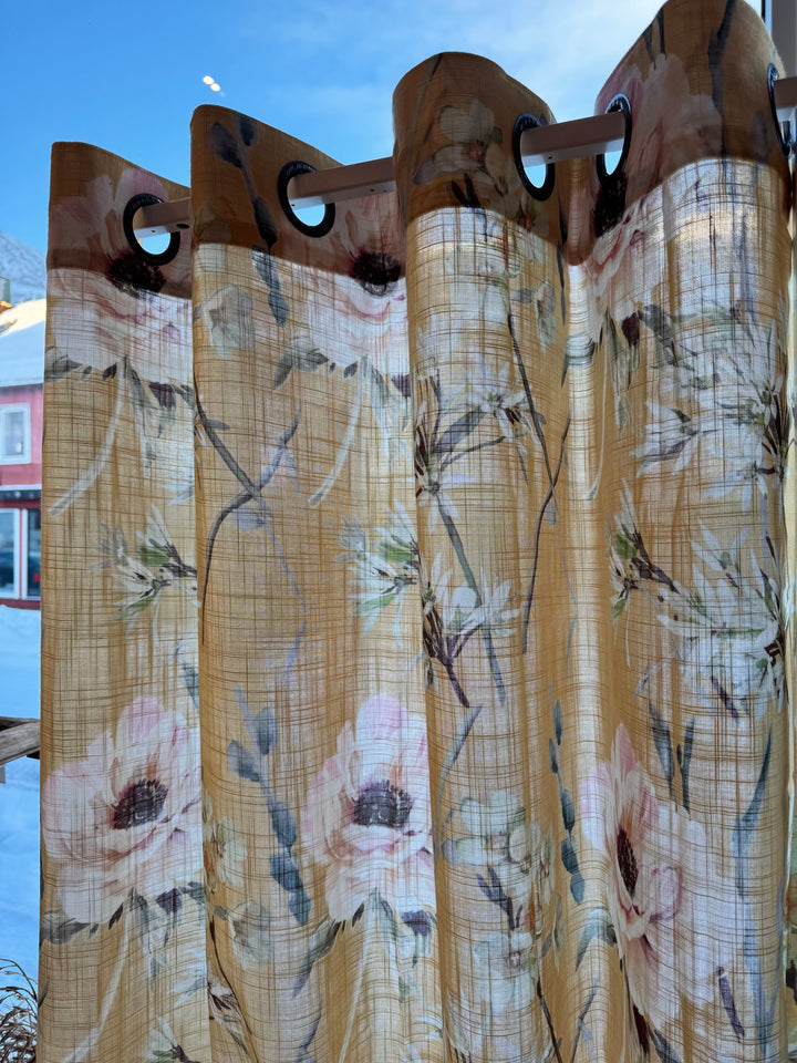 Gardinhøyde Blomst, 160/220cm