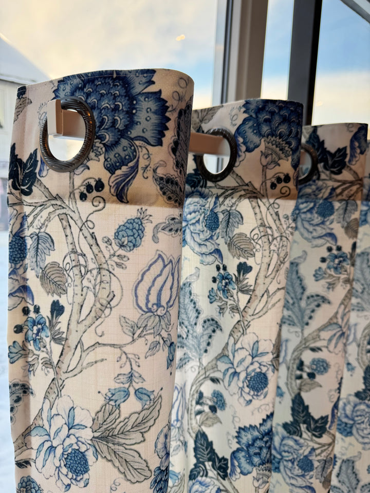 Gardinhøyde Mette, blå 160/220