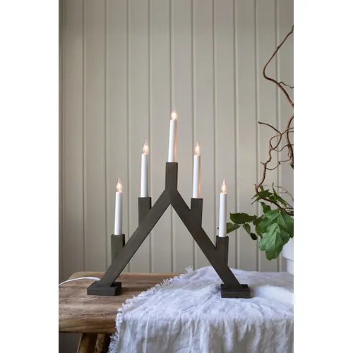 Bjurfors adventstake beiset grå